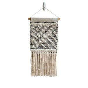 Boho Macrame Wall Hanging, Textile, No Tags, Measurements In Photos